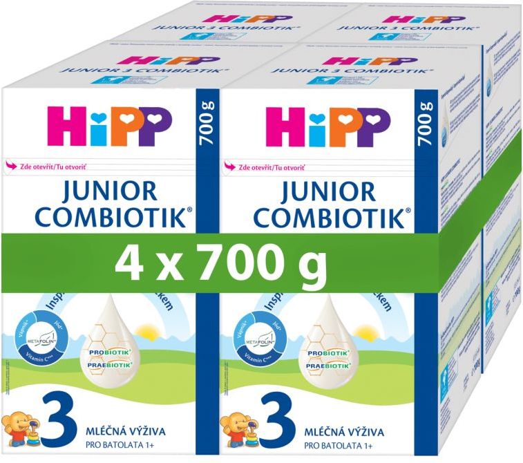 Hipp 3 Junior Combiotik 4x700 g - obrázek 1