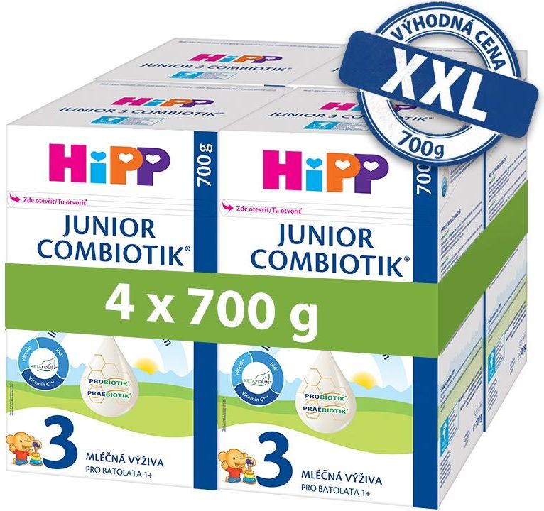 Hipp 3 Junior Combiotik 4x700 g - obrázek 4