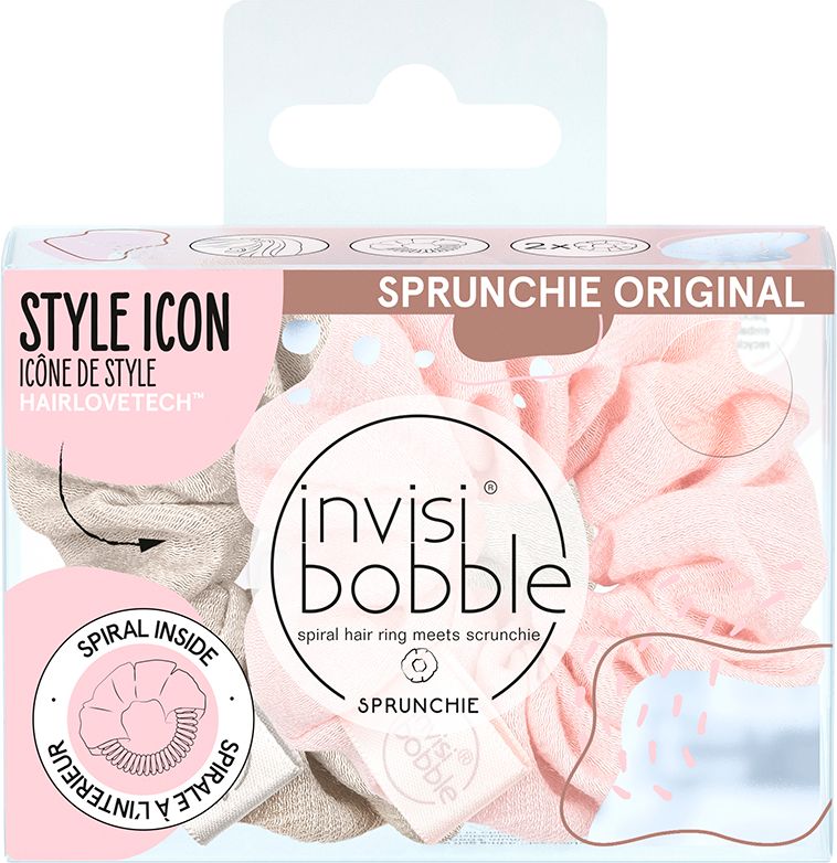Invisibobble SPRUNCHIE ORIGINAL Duo gumička do vlasů Nordic Breeze Go with the Floe 2 ks - obrázek 3