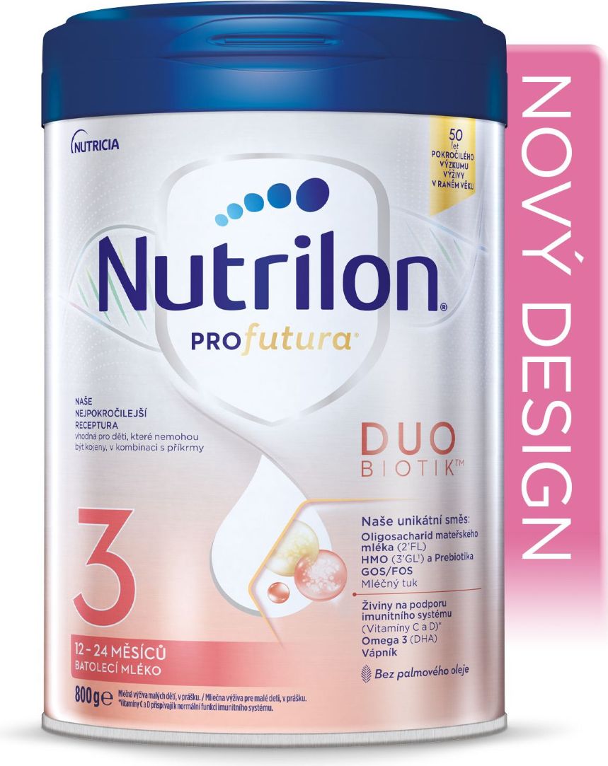 Nutrilon Profutura 3 Duobiotik 4x800 g - obrázek 2
