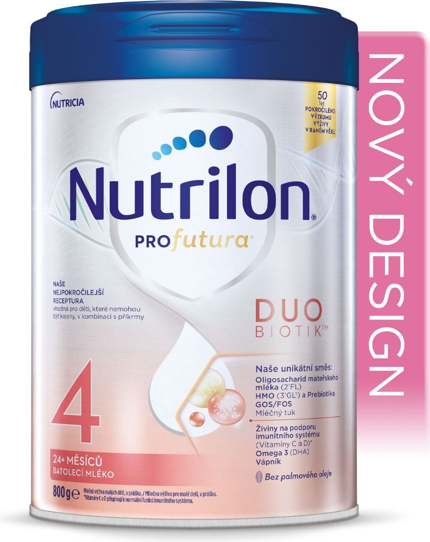 Nutrilon Profutura 4 Duobiotik 4x800 g - obrázek 2