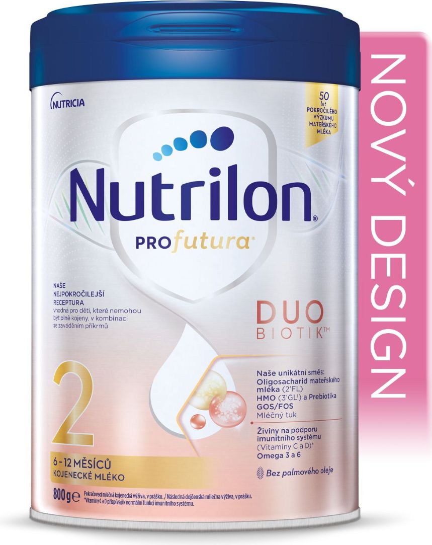 Nutrilon Profutura 2 Duobiotik 4x800 g - obrázek 2