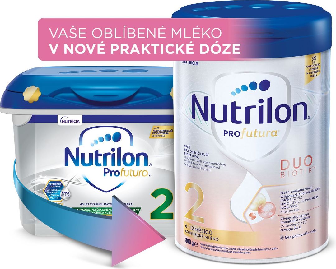 Nutrilon Profutura 2 Duobiotik 4x800 g - obrázek 3