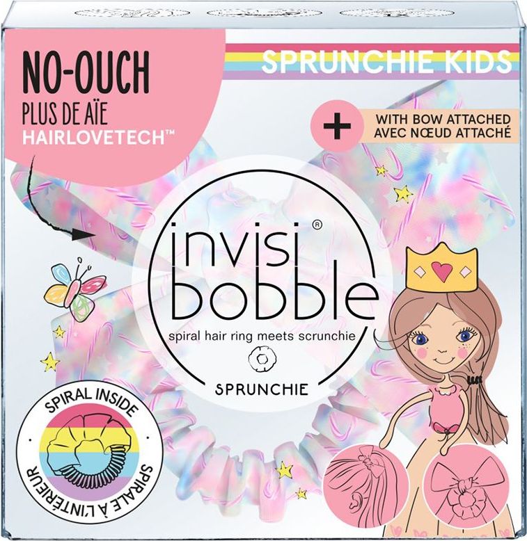 Invisibobble KIDS SLIM SPRUNCHIE w. BOW Sweets for my Sweet - obrázek 2