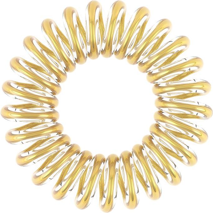 invisibobble Original Time To Shine You´re Golden gumičky do vlasů Time To Shine You´re Golden 3 ks - obrázek 1