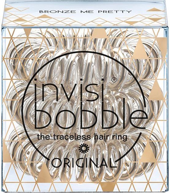 invisibobble Original Bronze Me Pretty gumičky do vlasů Bronze Me Pretty 3 ks - obrázek 2