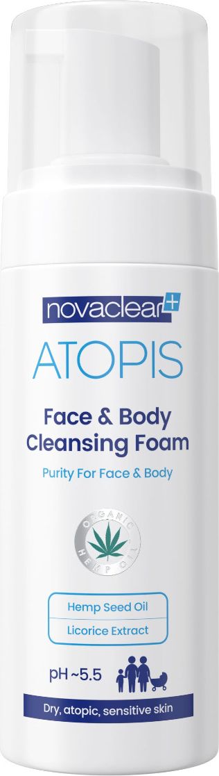 Biotter NC ATOPIS Mycí pěna obličej a tělo 150 ml - obrázek 1