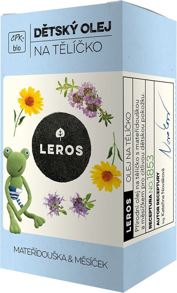 Leros Dětský olej na tělíčko 100 ml - obrázek 2