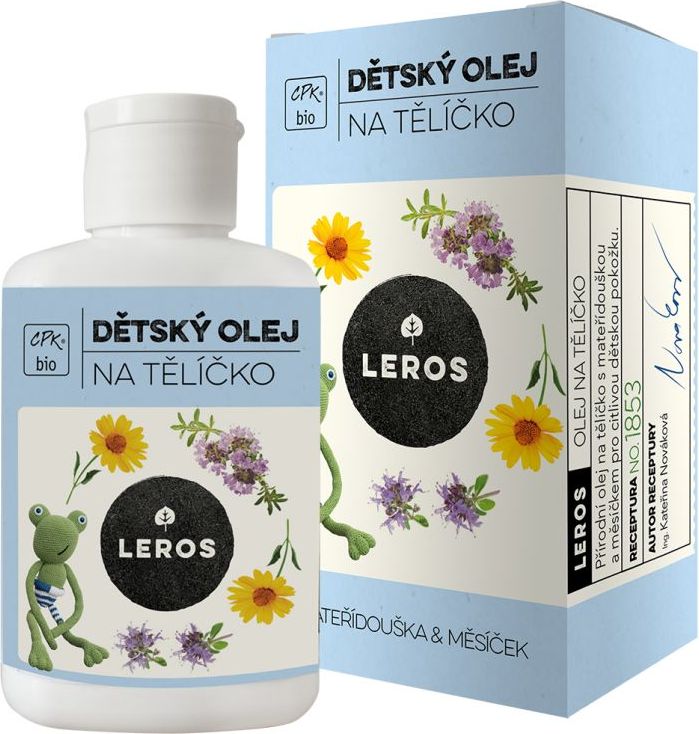 Leros Dětský olej na tělíčko 100 ml - obrázek 1