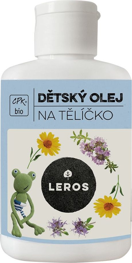 Leros Dětský olej na tělíčko 100 ml - obrázek 3