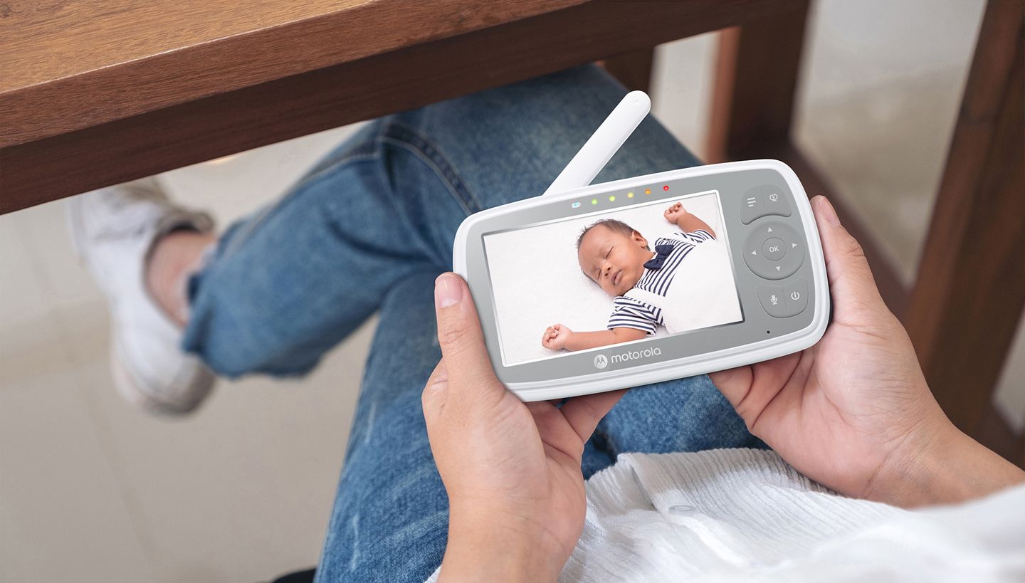 MOTOROLA VM44 Connect dětská chůvička - obrázek 2