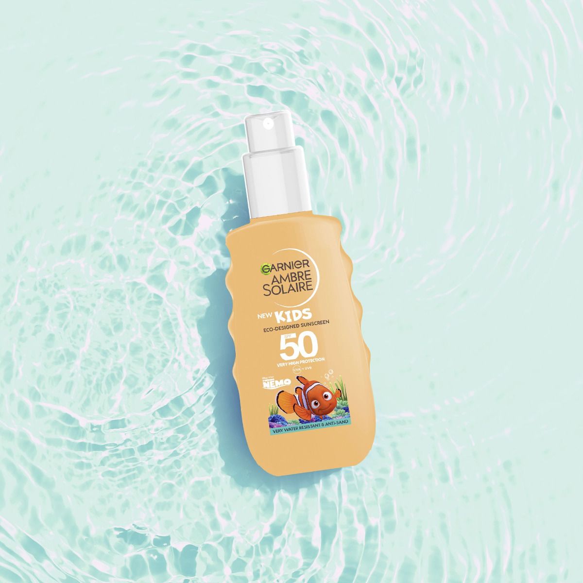 Garnier Ambre Solaire Nemo Dětský ochranný sprej SPF50+ 150 ml - obrázek 4