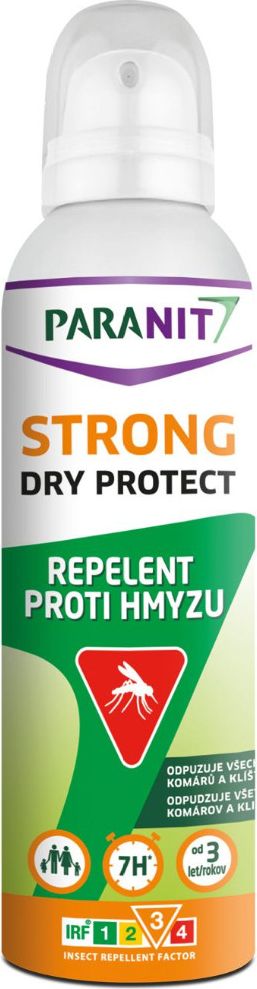 Paranit Strong Dry Protect repelent proti hmyzu 125 ml - obrázek 1