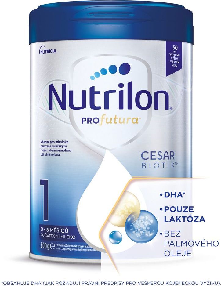 Nutrilon Profutura 1 Cesarbiotik 4x800 g - obrázek 2