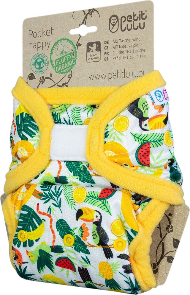 Petit Lulu All In One kapsová plena SZ Lenochod - obrázek 2