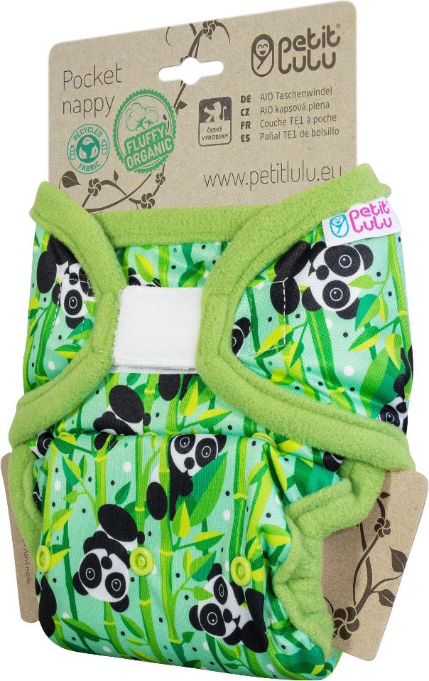 panda Petit Lulu All In One kapsová plena SZ Medvídci - obrázek 2
