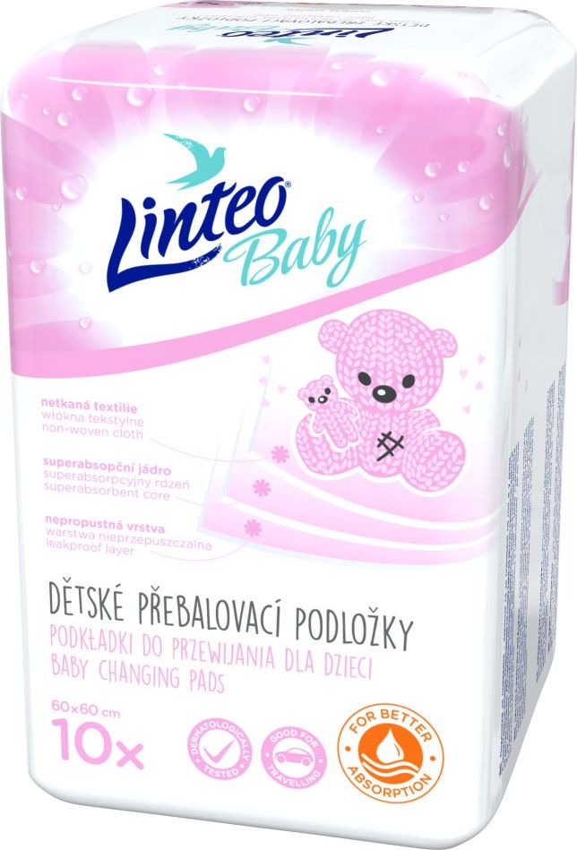 Dětské podložky Linteo Baby 10ks 60x60 - obrázek 1