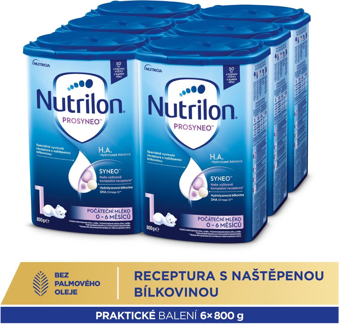 Nutrilon H.A. Prosyneo 1 6x800 g - obrázek 3