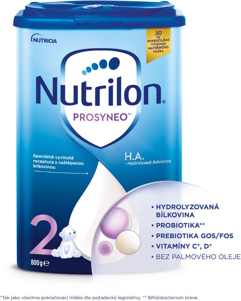 Nutrilon H.A. Prosyneo 2 6x800 g - obrázek 2