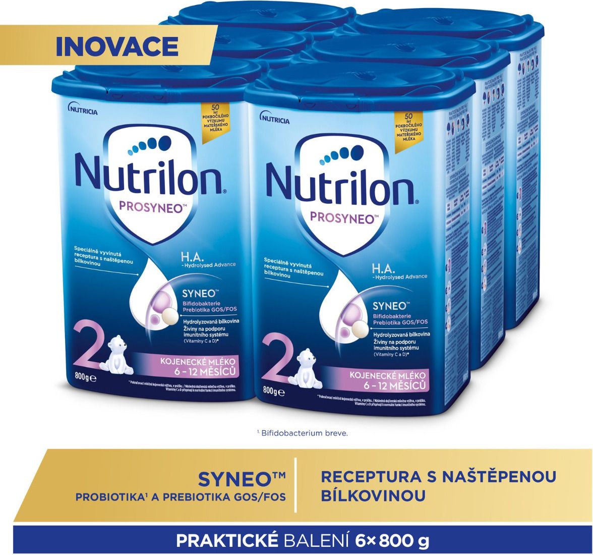 Nutrilon H.A. Prosyneo 2 6x800 g - obrázek 3