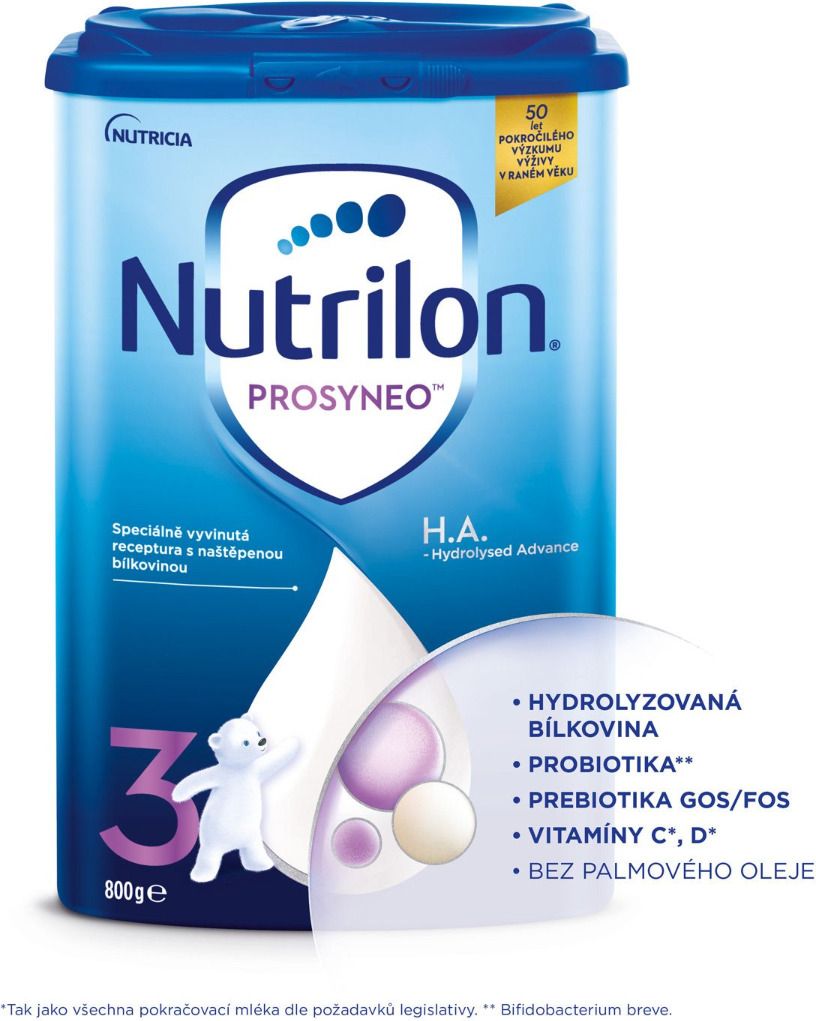 Nutrilon H.A. Prosyneo 3 6x800 g - obrázek 2