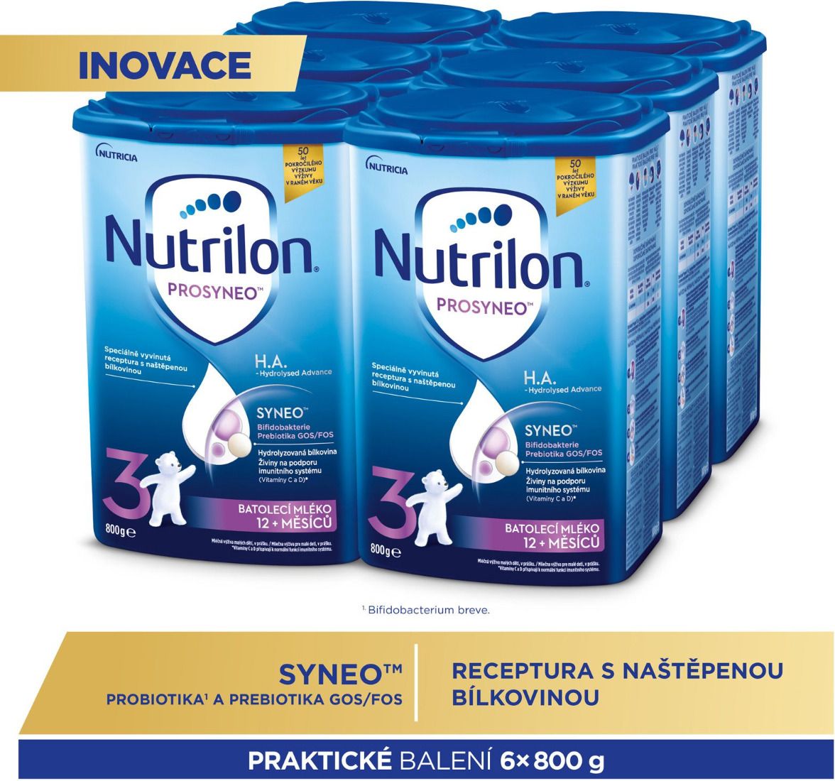 Nutrilon H.A. Prosyneo 3 6x800 g - obrázek 3