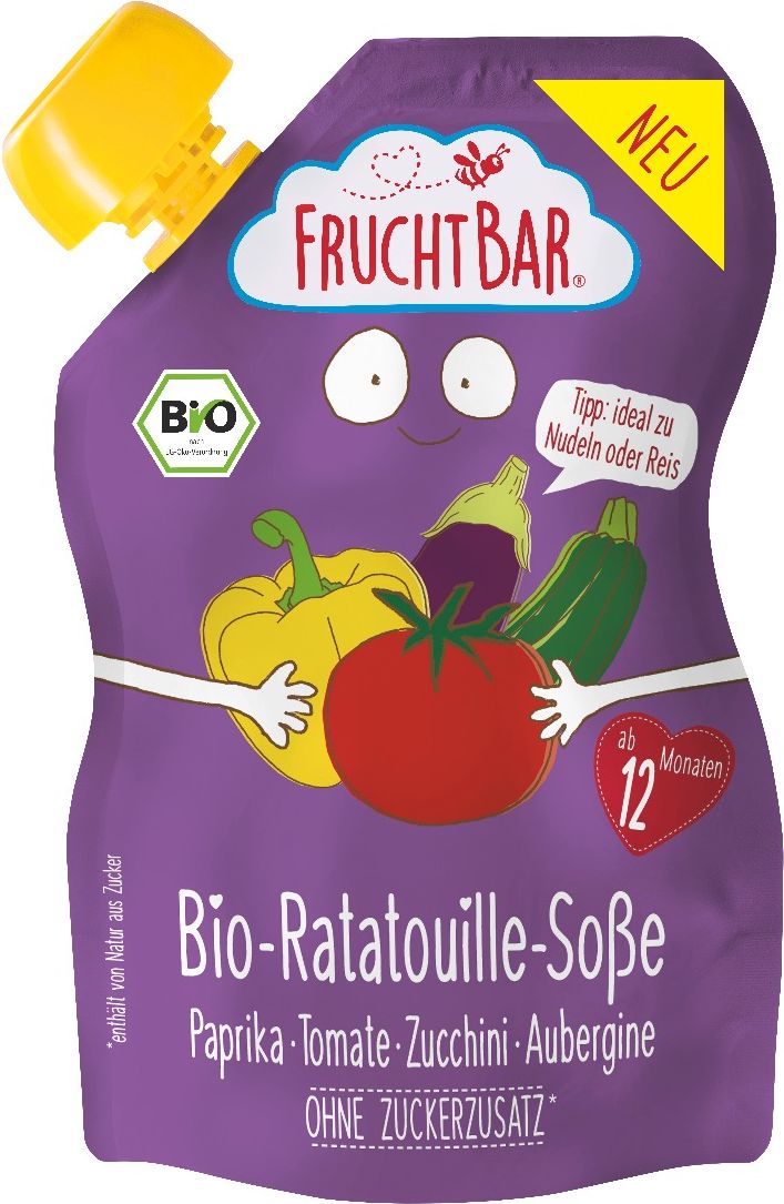 FruchtBar BIO Ratatouille omáčka 190 g - obrázek 1