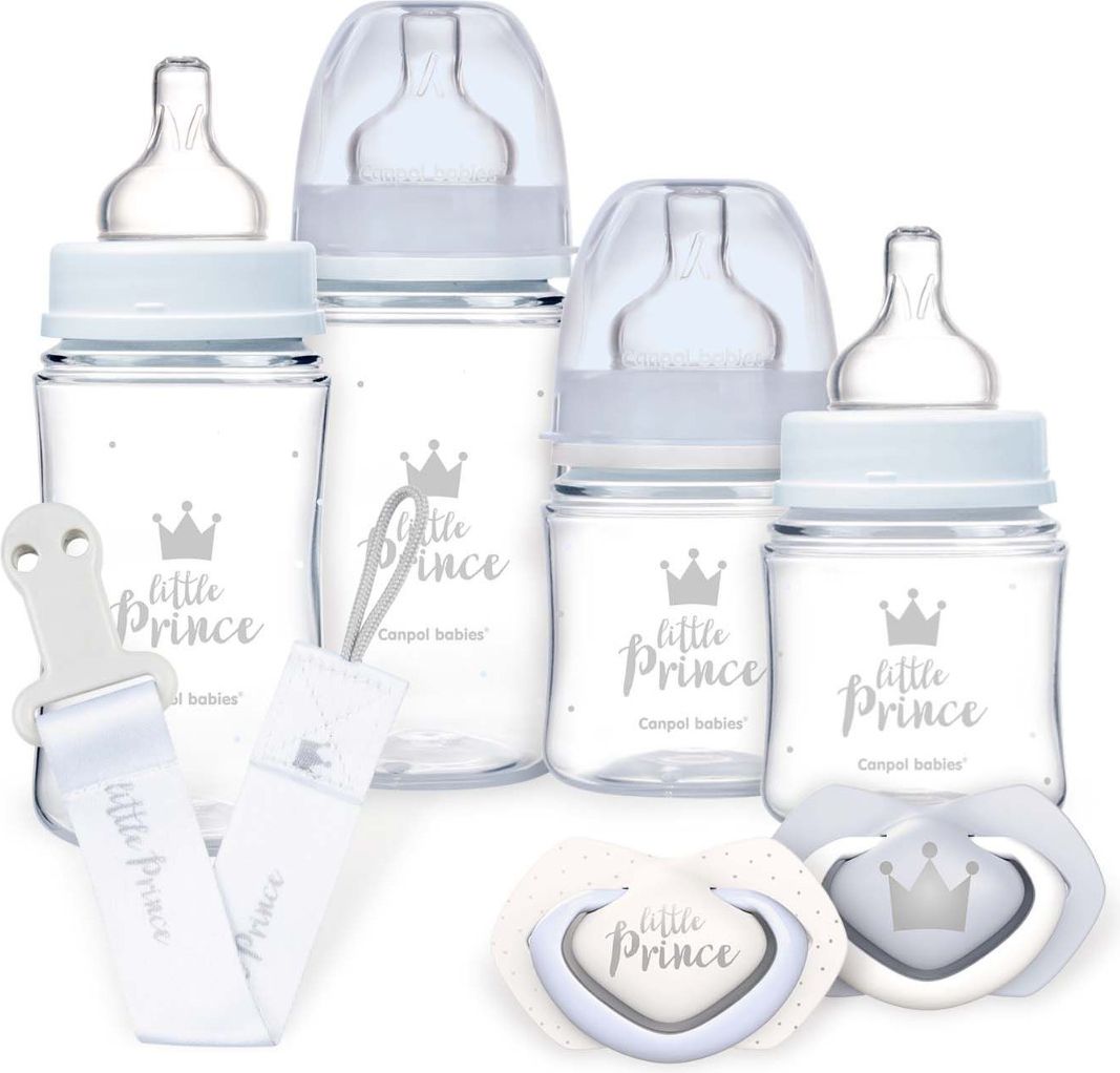 Canpol Babies novorozenecká sada Royal Baby Little Prince modrá - obrázek 3