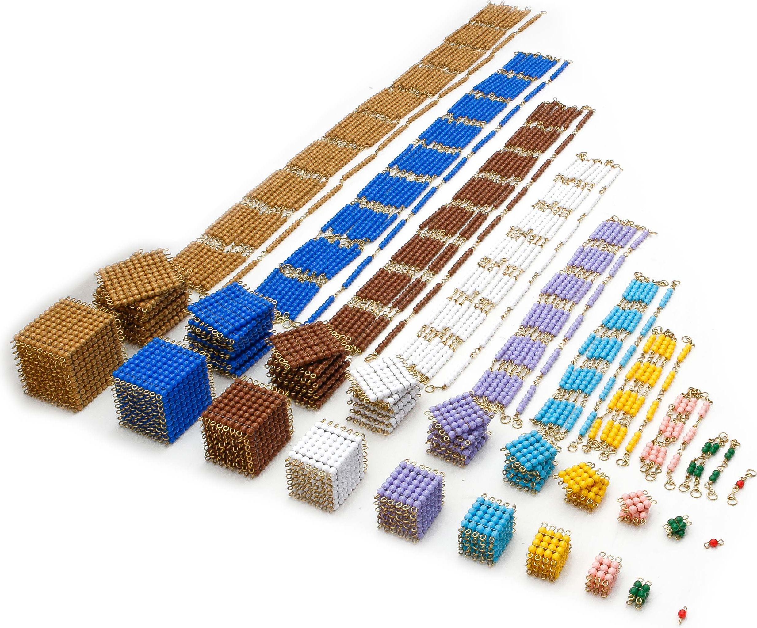 Bead Material: Cubes, Squares, Chains - obrázek 1