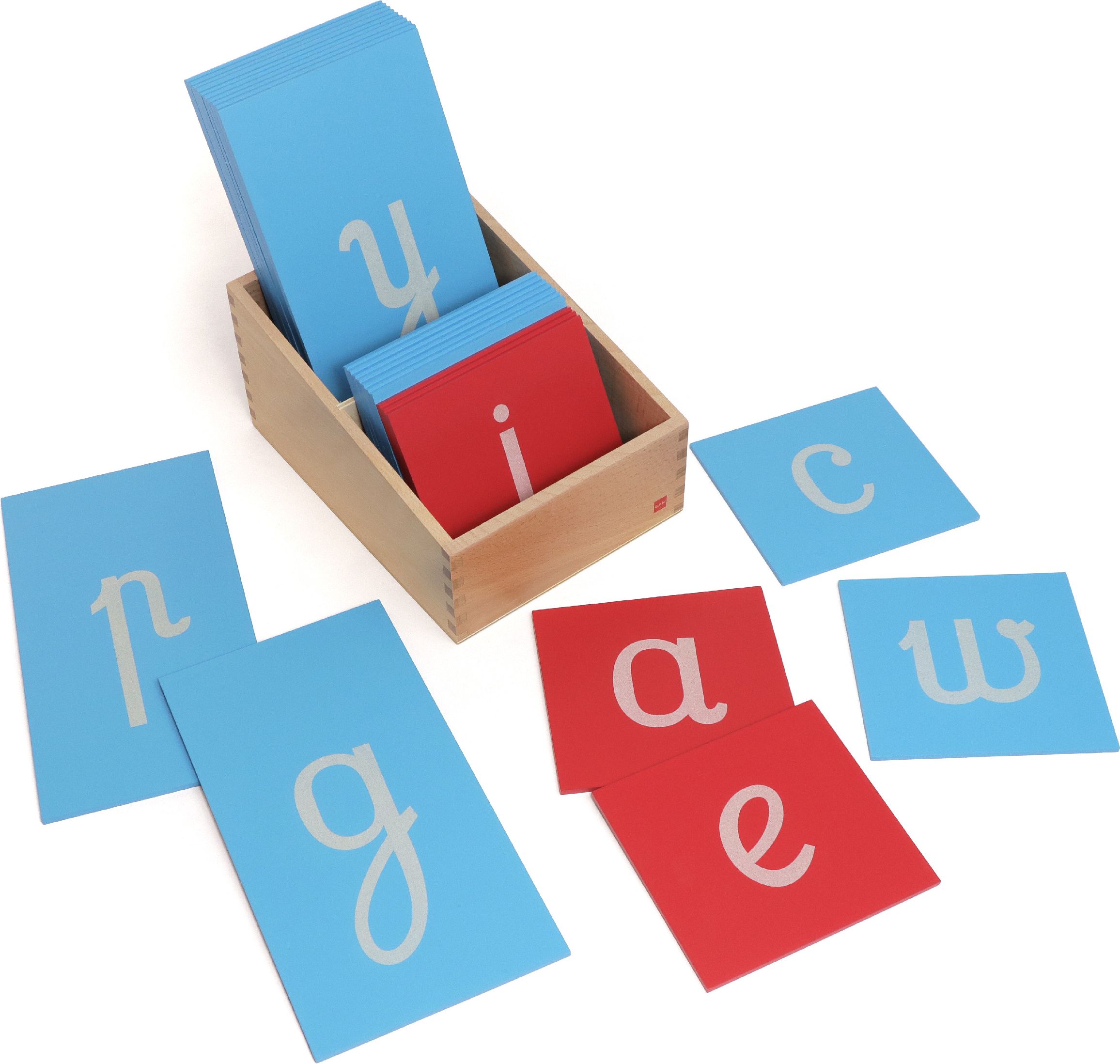Sandpaper Letters: Lower Case, European W/Box - obrázek 2
