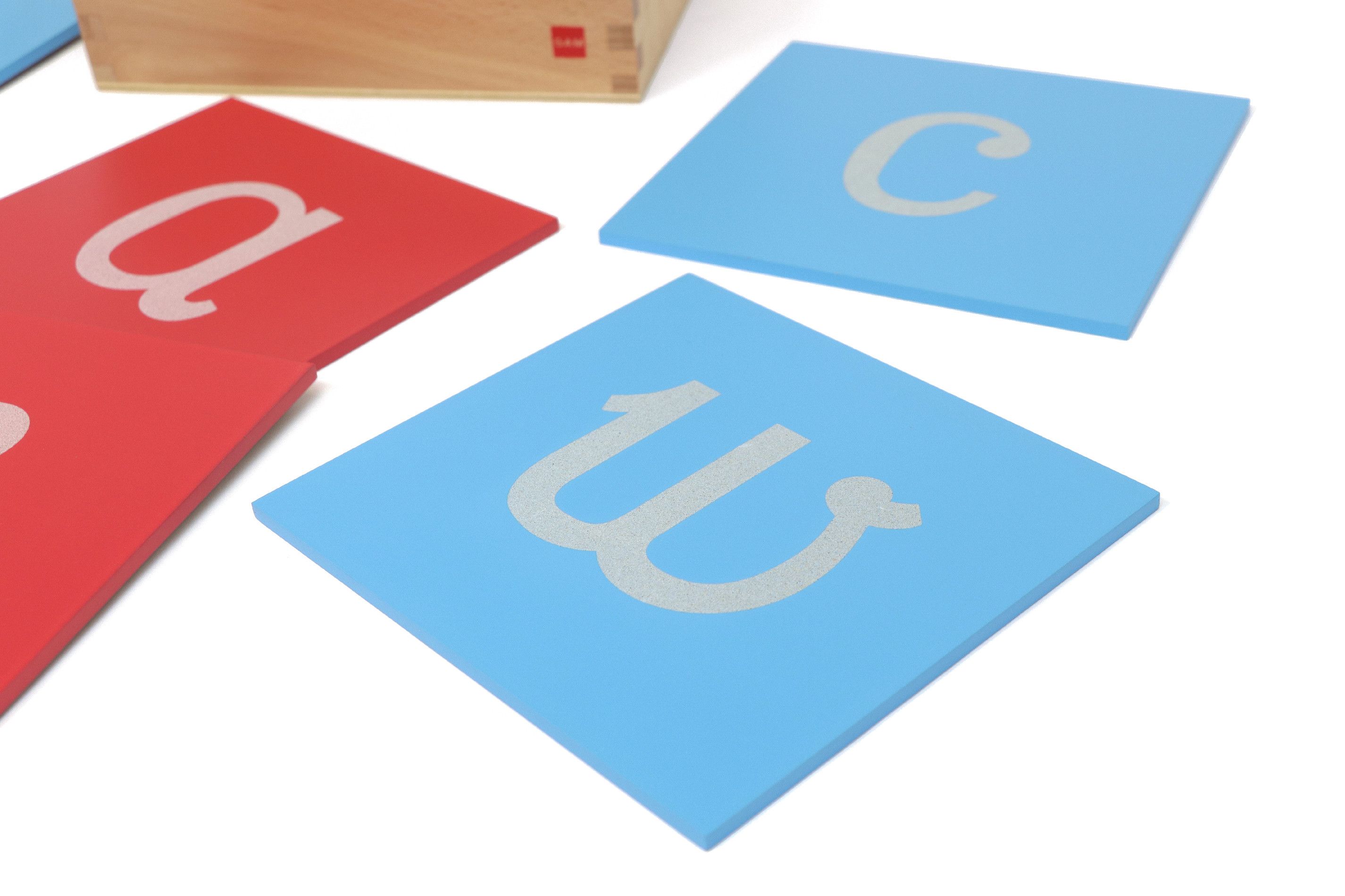 Sandpaper Letters: Lower Case, European W/Box - obrázek 4