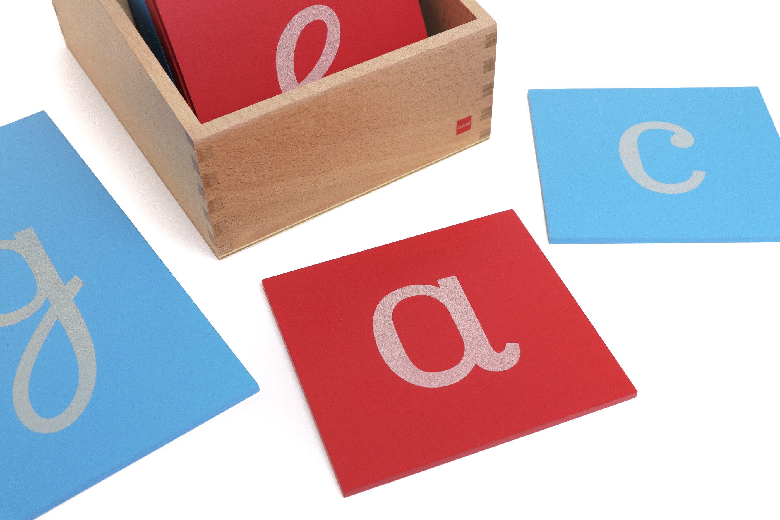 Sandpaper Letters: Lower Case, European W/Box - obrázek 5