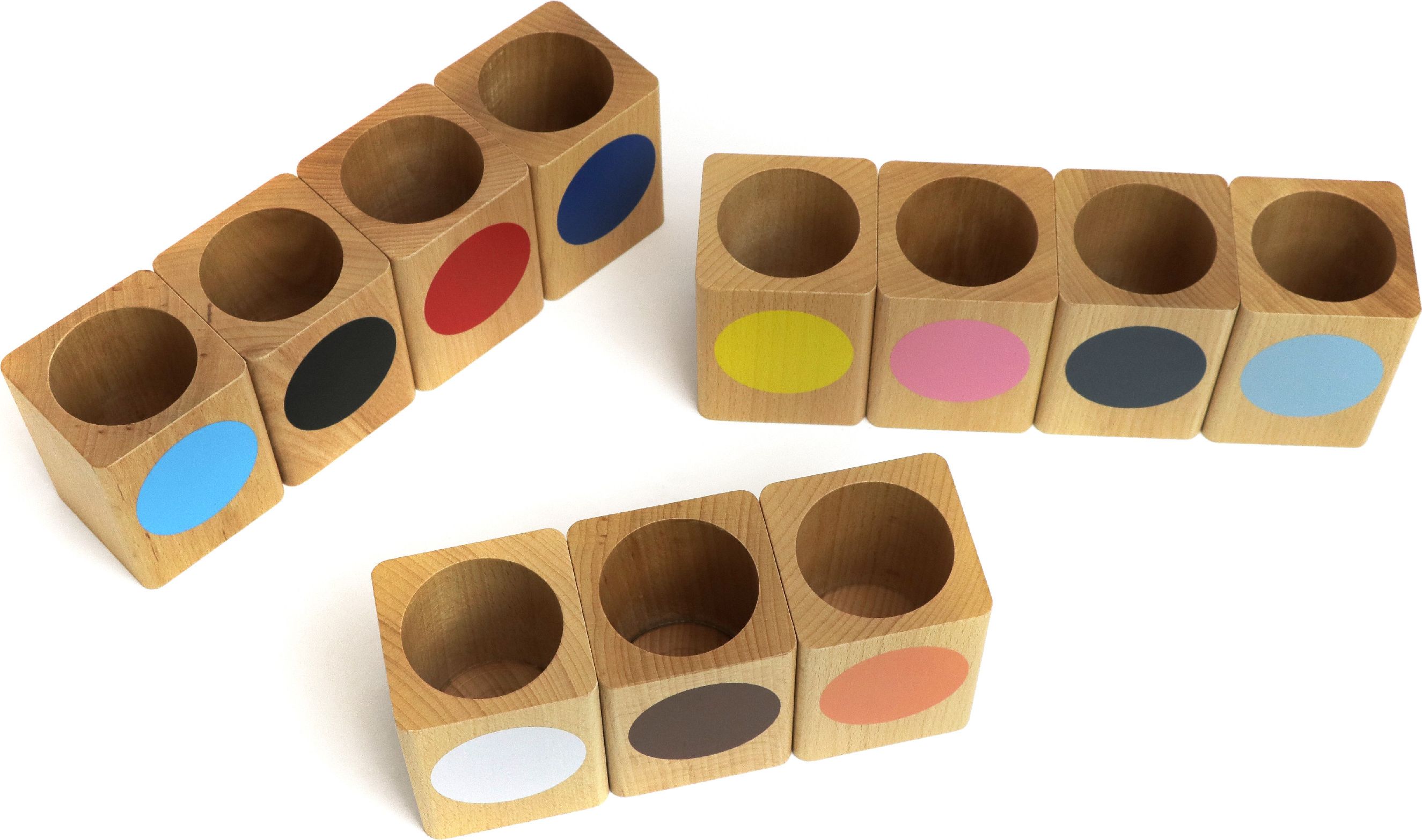 Colored Inset Pencil Holders: Set Of 11 - obrázek 4