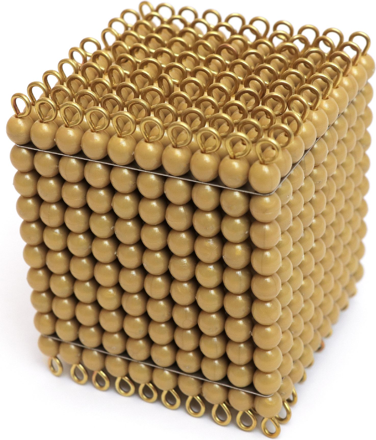 One Golden Bead Cube Of 1000 - obrázek 2
