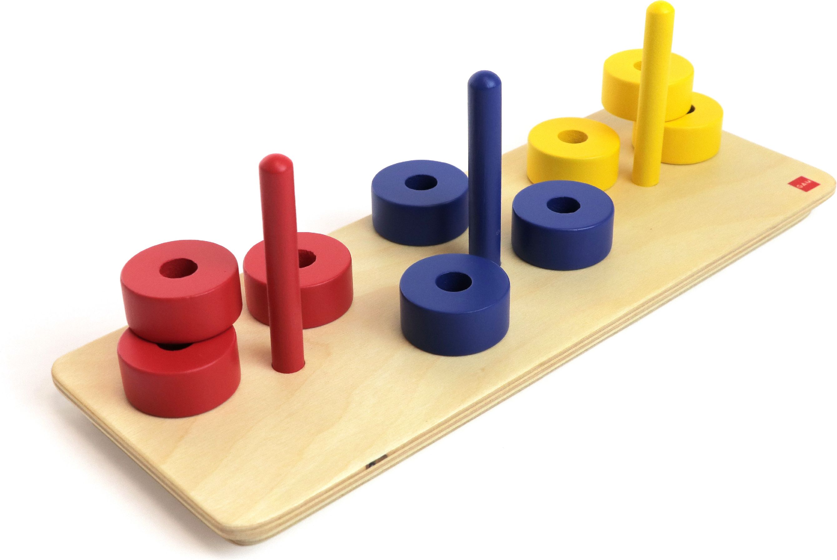 Colored Discs On Colored Dowels - obrázek 2