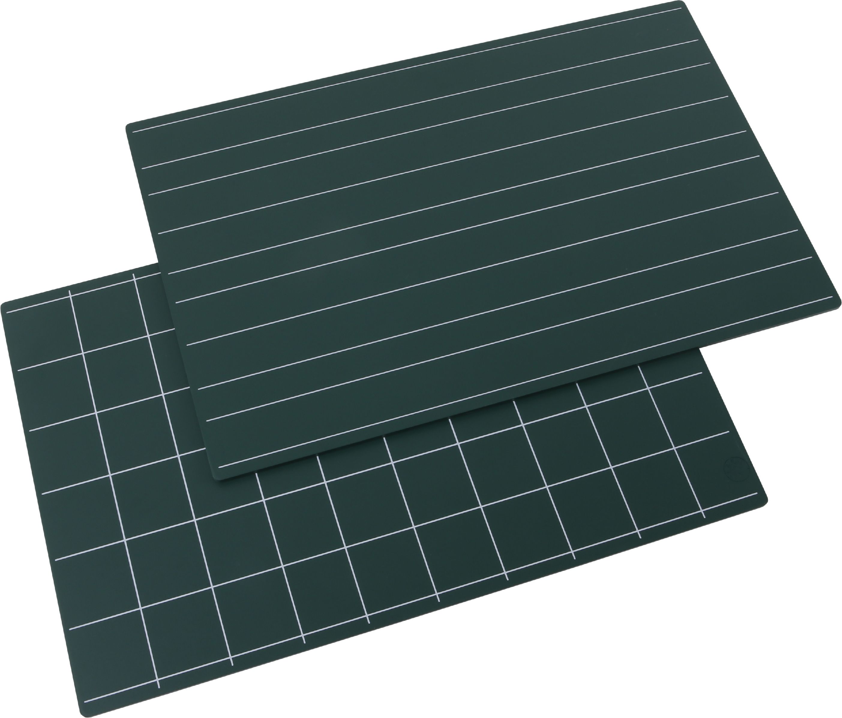 Greenboards With Lines And Squares: Set Of 2 - obrázek 1