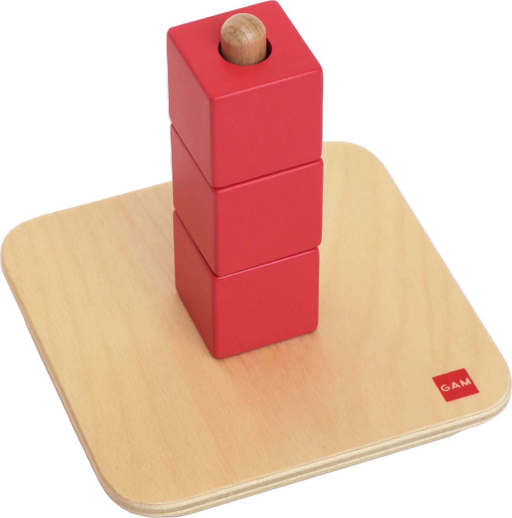 Cubes On Vertical Dowel - obrázek 1