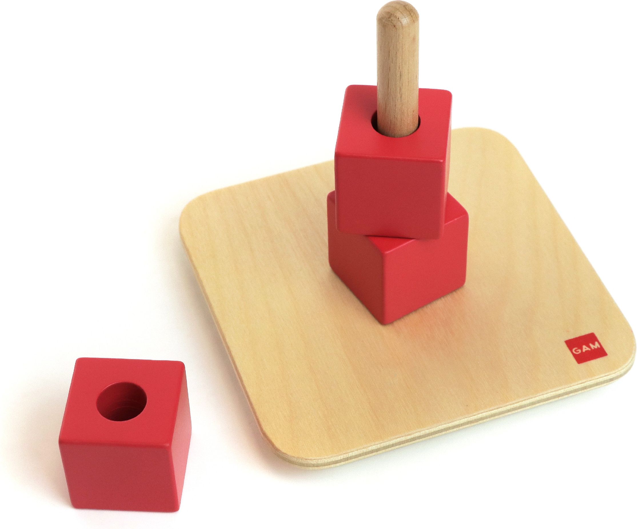 Cubes On Vertical Dowel - obrázek 2