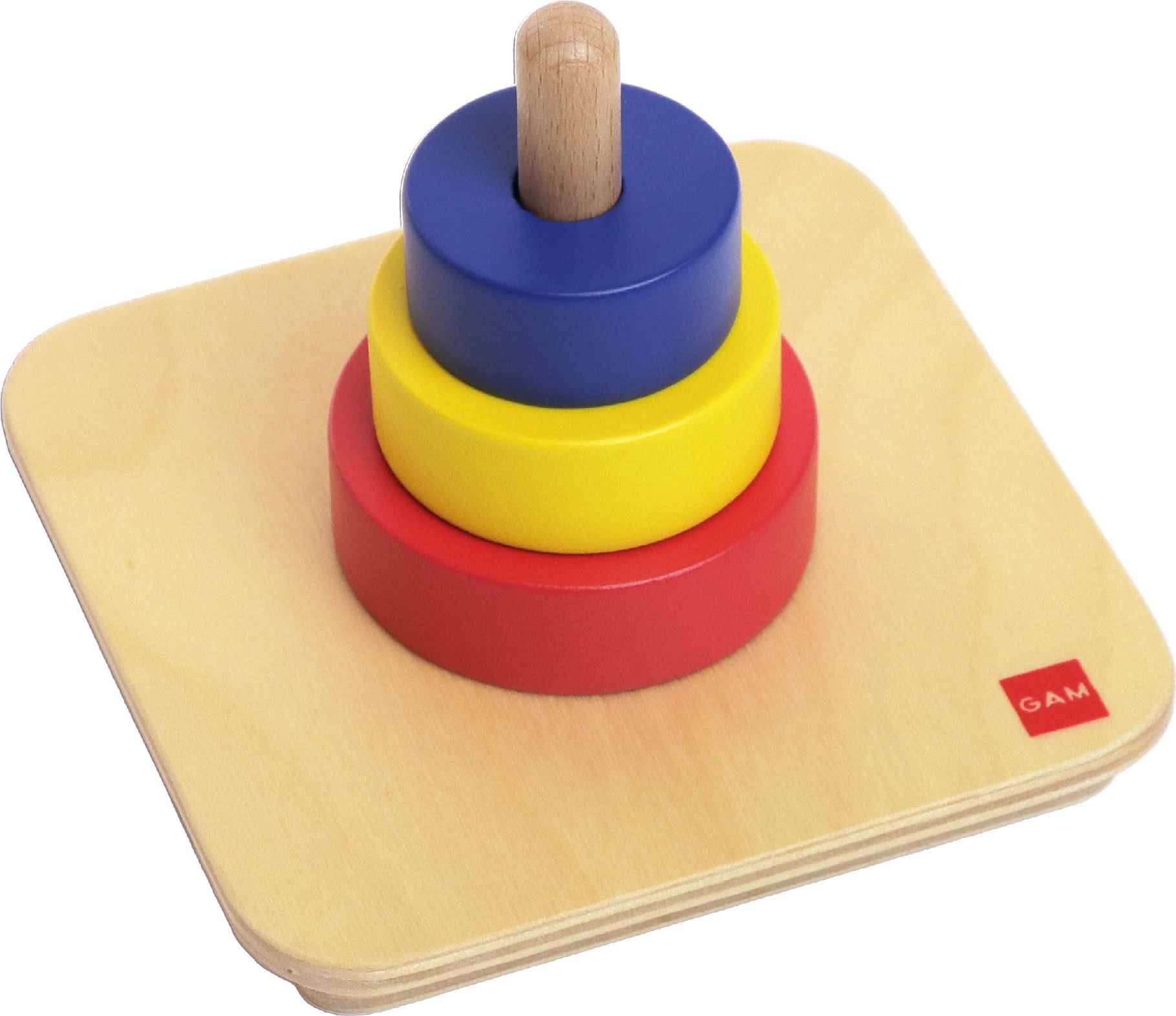 Three Discs On A Vertical Dowel - obrázek 1