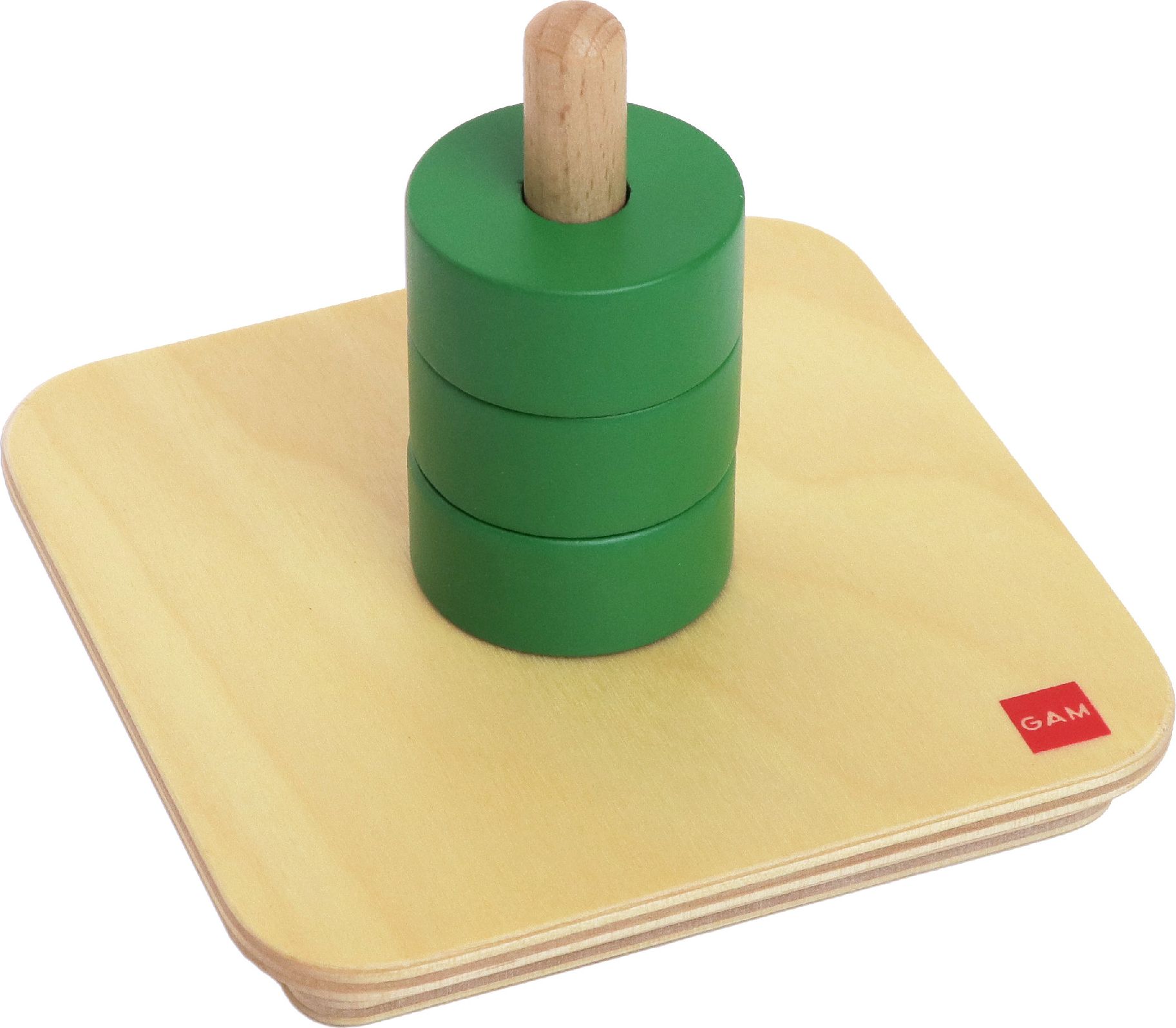 Discs On Vertical Dowel - obrázek 1