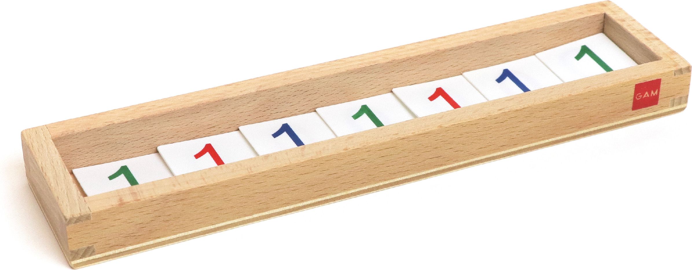 Geometric Hierarchy Number Cards - obrázek 1