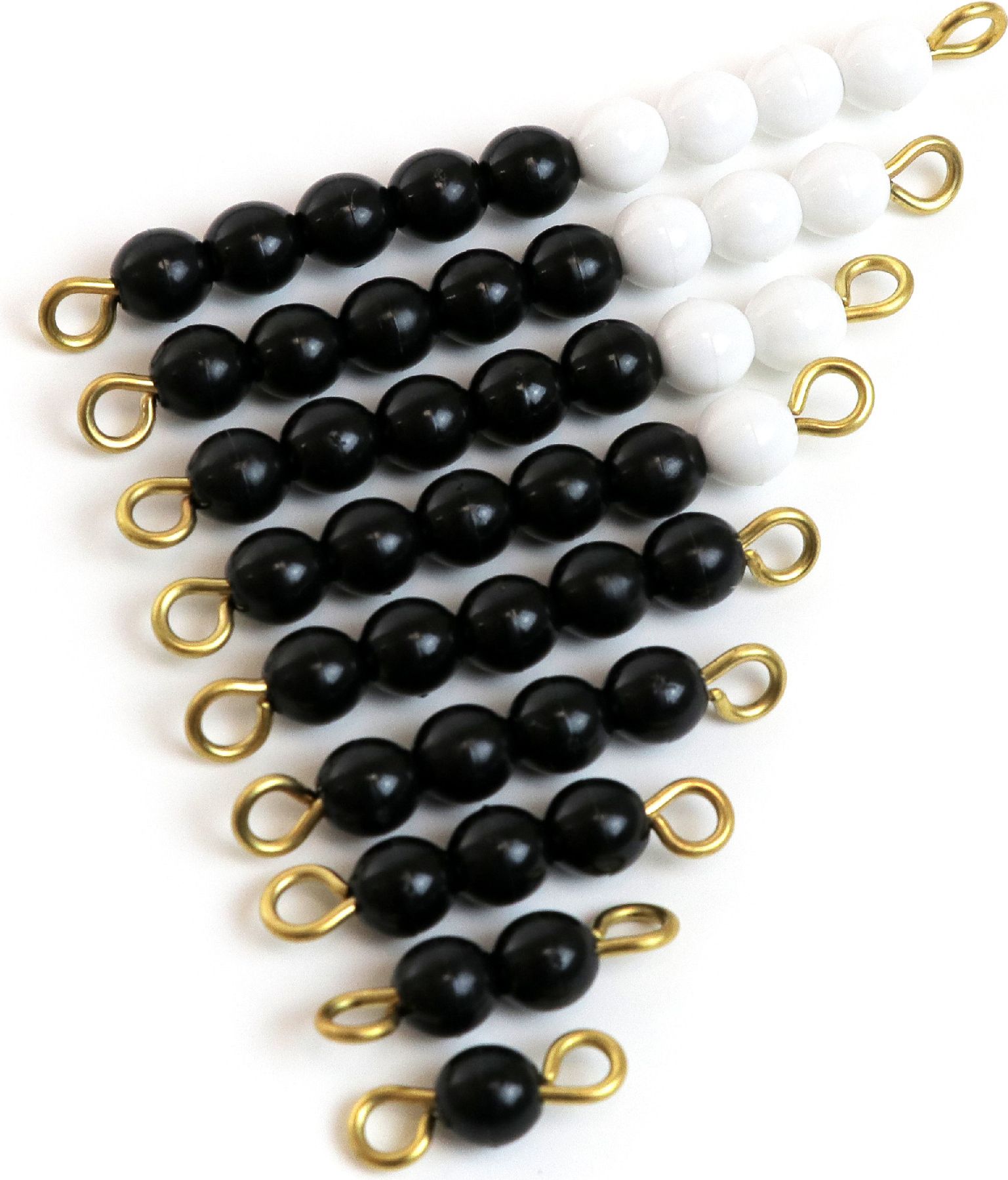Black And White Bead Stair: 1 Set - obrázek 3
