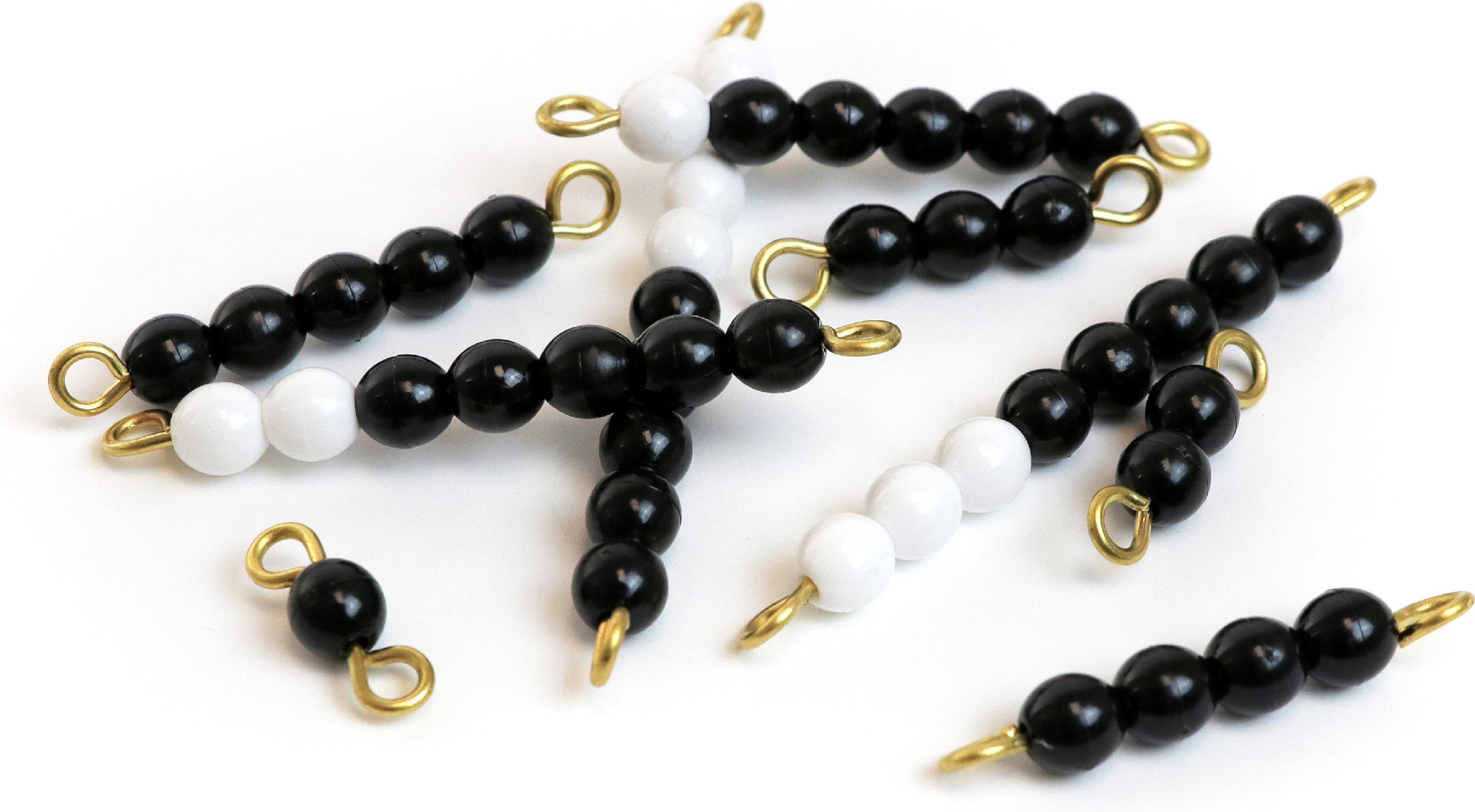 Black And White Bead Stair: 1 Set - obrázek 4