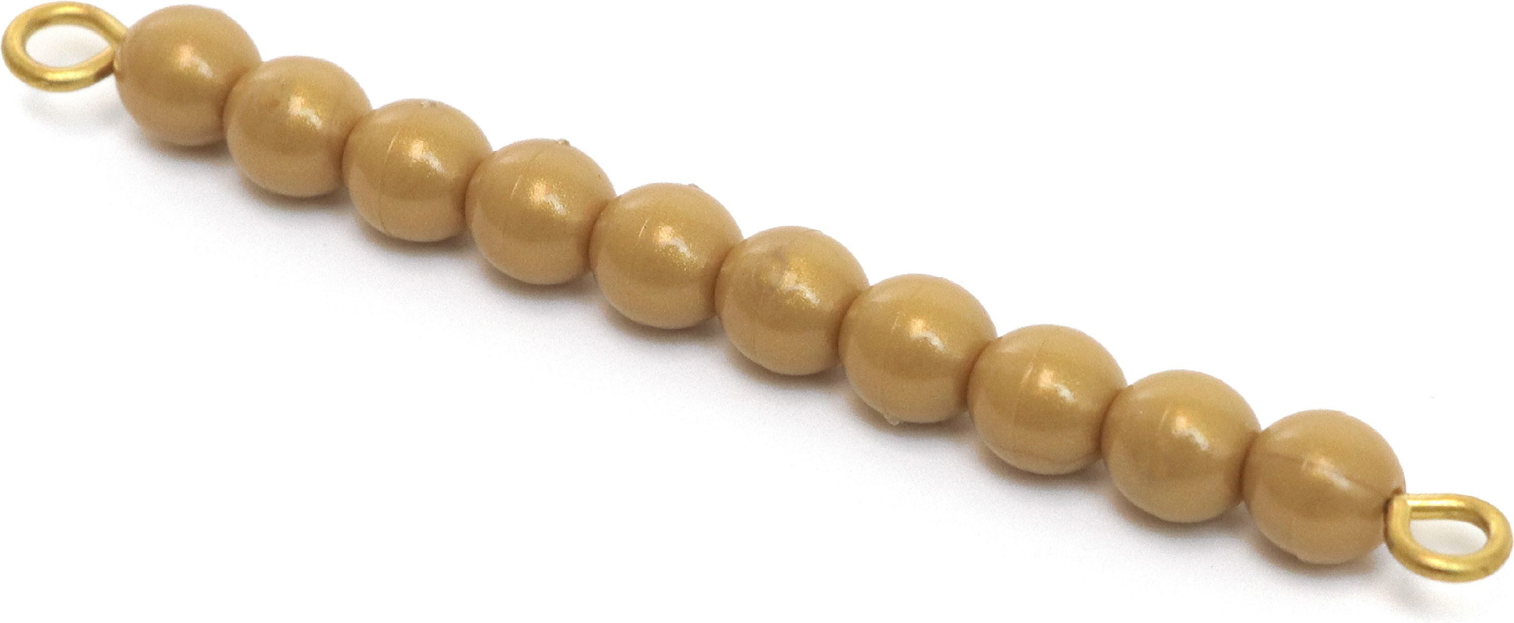 One Golden Bead Bar Of 10 - obrázek 2