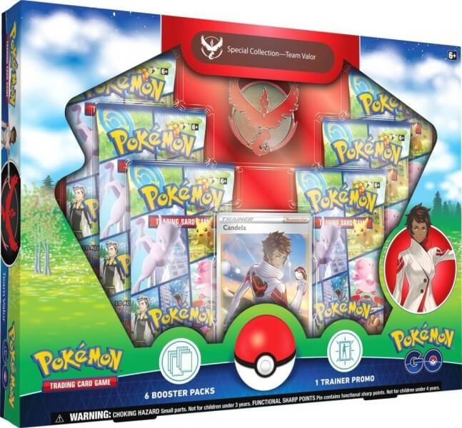 Nintendo Pokémon TCG: Pokémon GO Special Collection - Team Valor - obrázek 1