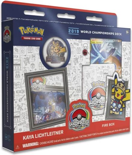 Nintendo Pokémon: 2019 World Championship Deck: Kaya Lichtleitner - Fire Box - obrázek 1
