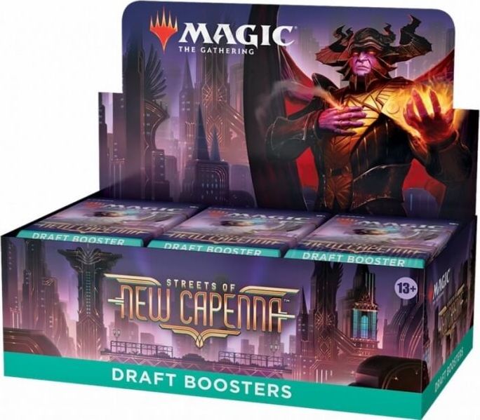Wizards of the Coast Magic the Gathering Streets of New Capenna Draft Booster Box - obrázek 1