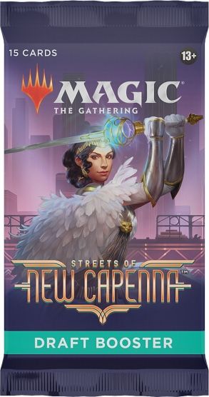 Wizards of the Coast Magic the Gathering Streets of New Capenna Draft Booster - obrázek 1