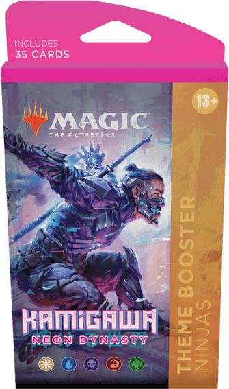 Wizards of the Coast Magic the Gathering Kamigawa: Neon Dynasty Theme Booster - Ninjas - obrázek 1