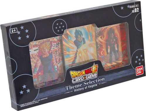 Bandai DragonBall Super Card Game - Theme Selection History of Vegeta TS02 - obrázek 1